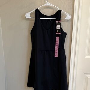 GAP Black Sleeveless Dress with shorts unddrneath
